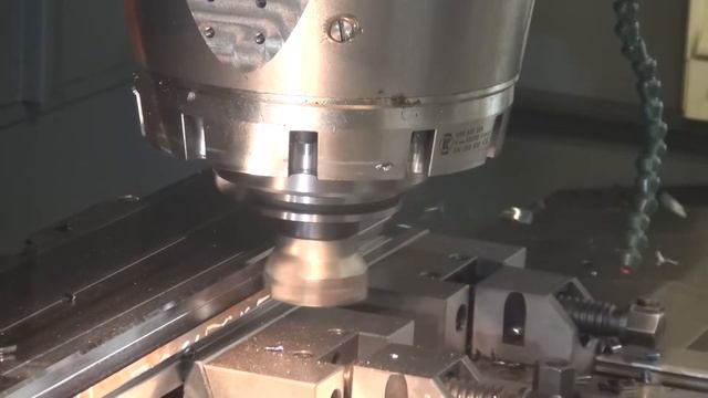 Тиски станочные вторая сторона. Пример фрезерной обработки. смотреть онлайн