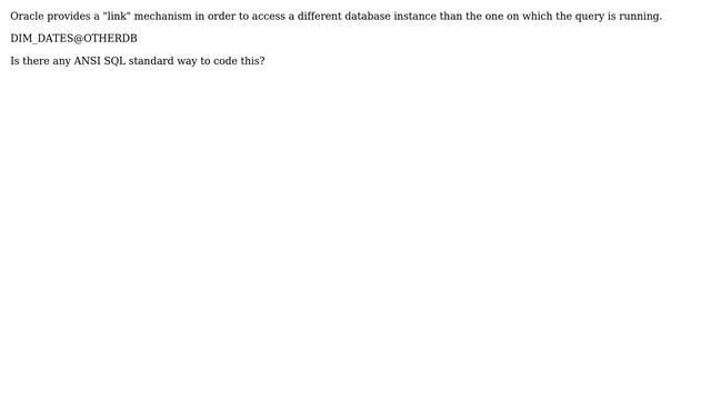 Databases: ANSI SQL for links смотреть онлайн