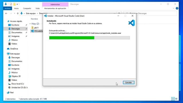 Instalación de OpenJDK 11 y Visual Studio Code en Windows 10 смотреть онлайн