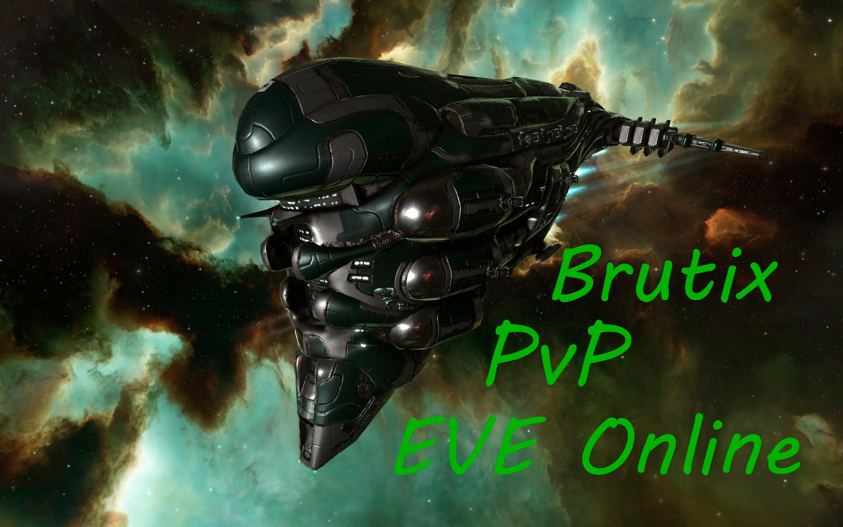 EVE online. Пробное PvP на Brutix. Что из этого вышло. смотреть онлайн
