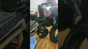 Как надеть резину на диск самостоятельно