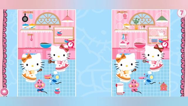 Детектив киска Хеллоу Китти в игре Hello Kitty Games #1 смотреть онлайн