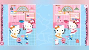 Детектив киска Хеллоу Китти в игре Hello Kitty Games #1