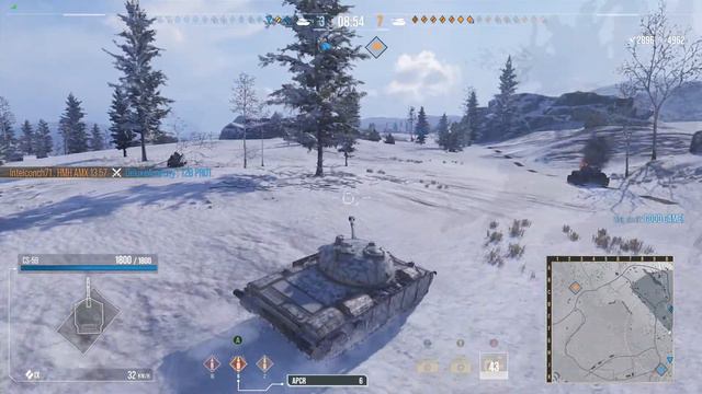 WOT Console: Malinovka CS-59 10.6k Combined ACE смотреть онлайн