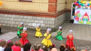 Узбекский народный танец в детском саду