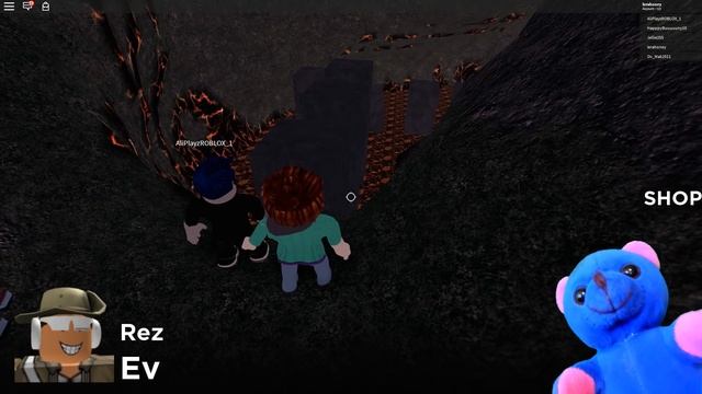 Монстр в Пещерах! Выживаем в ROBLOX HIKING SIMULATOR! смотреть онлайн