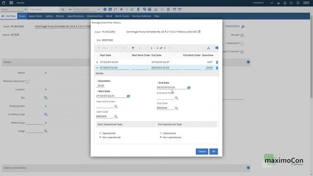 [IBM MAXIMO] How to: Reporting Asset downtime смотреть онлайн