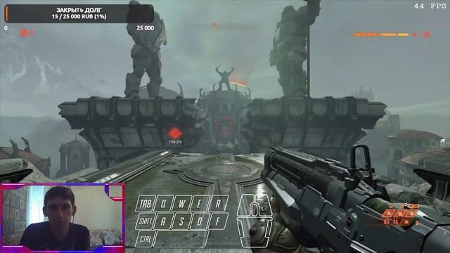 ? DOOM ETERNAL СТРИМ + ОВЕРЛЭЙ КЛАВИАТУРА И МЫШКА. ИГРАЕМ КОМПАНИЮ И DLC... смотреть онлайн