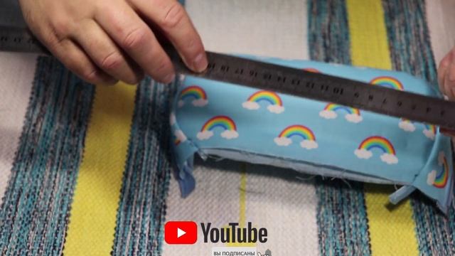 DIY Шьем школьный пенал легко и просто. смотреть онлайн