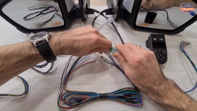 Варианты подключения зеркал ВАЗ 2191 ЛАДА Гранта FL на Калину, Гранту и Даncун. Жгуты проводов 2191 смотреть онлайн