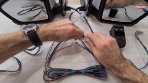 Варианты подключения зеркал ВАЗ 2191 ЛАДА Гранта FL на Калину, Гранту и Даncун. Жгуты проводов 2191