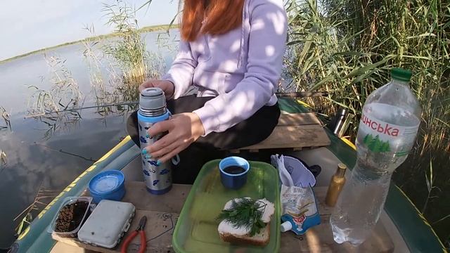 Клёвое место. Рыбалка на реке Самара с лодки. смотреть онлайн