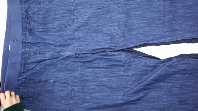 Мешок № 5869. Джинсы микс Большие размеры. Австрия. Арт 3021. Вес 35,1 кг. Кол-во 56 шт. смотреть онлайн