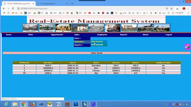 Real Estate Management System in Java смотреть онлайн