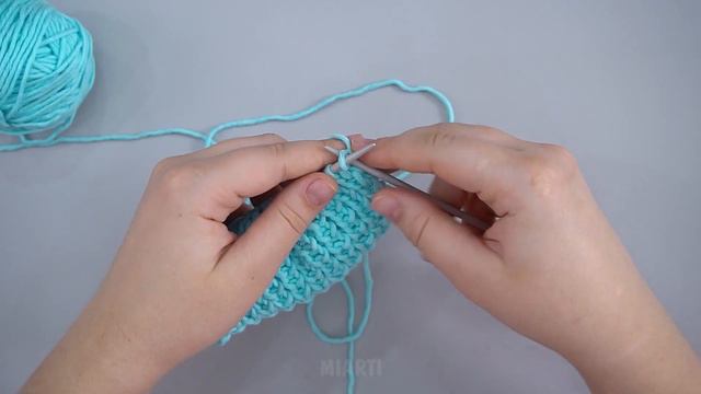 Volumetric Pattern With Knitting Needles - Beautiful And Simple!