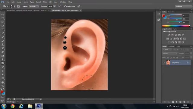 Photoshop CS6 : How To Use The Burn Tool смотреть онлайн