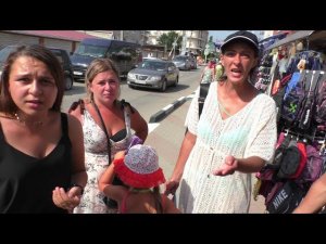 Архипо-Осиповка. #3. Знатная заварушка на побережье моря. Торгаши в шоке