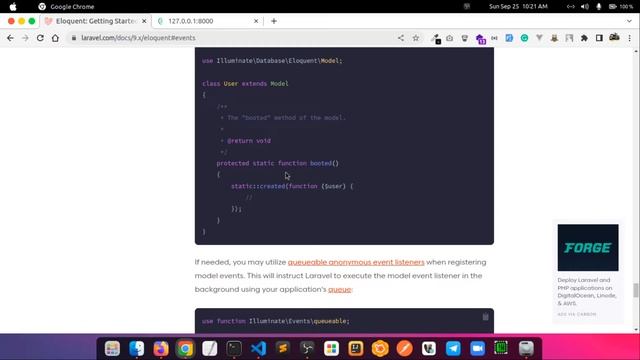 39-A | Laravel Model Events | Observers | Laravel 9 Full Course смотреть онлайн