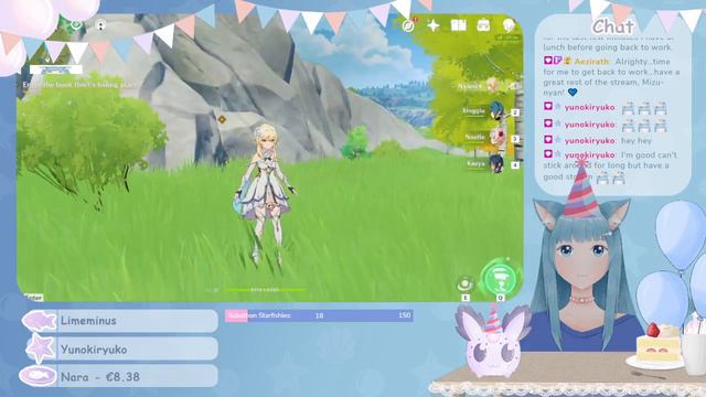 [Stream Archive] Day 2 of the Subathon! Chilling in Genshin Impact nya~ смотреть онлайн