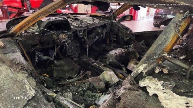 Here's What the Ferrari F40 Burned Down in Monaco Looks Like Now смотреть онлайн