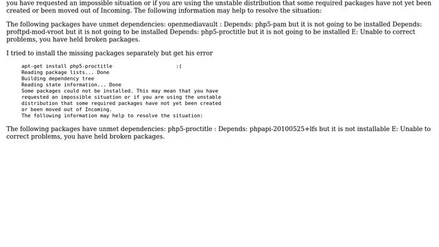 Trying to install Openmediavault on bananian linux 15.08r1 but facing problems смотреть онлайн