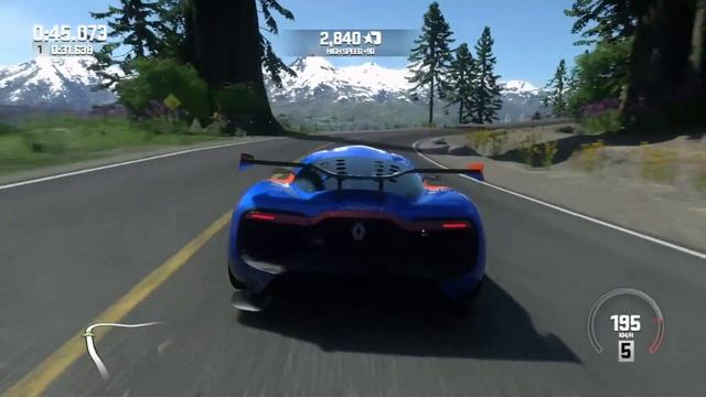 DRIVECLUB Renault Alpine 110 50 || Power Lap || Hardcore mode смотреть онлайн