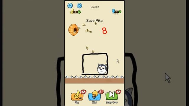 Puzzle Game Dog Save Level1 To Level5 Complete