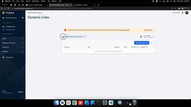 How to create dynamic links for share products from app? | Deep Linking | Android studio | eGrocer смотреть онлайн