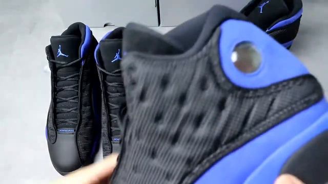 【Comparison】Air Jordan 13 Hyper Royal *Real vs Fake Review* смотреть онлайн