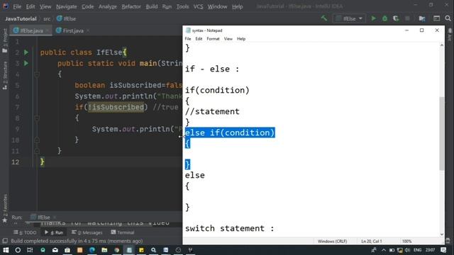 If-Else In Java • In Hindi смотреть онлайн