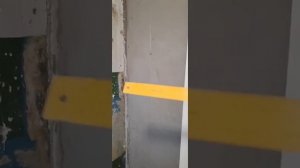 Выравнивание стен на кухне ГВЛ без профиля.