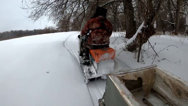 Тестдрайв Снегоход Буран