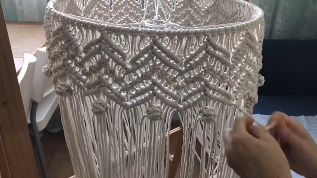 Макраме абажур ❤️