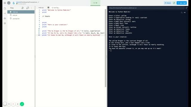 How To: User Input in Python 2 || Part 3 (Python MadLib Project) смотреть онлайн