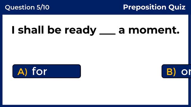 Preposition Quiz: CAN YOU PASS THIS QUIZ. #8 смотреть онлайн
