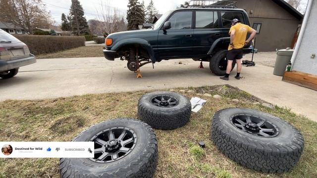 DIY Black Painted Rims | 80 series Toyota Land Cruiser Chrome Delete смотреть онлайн