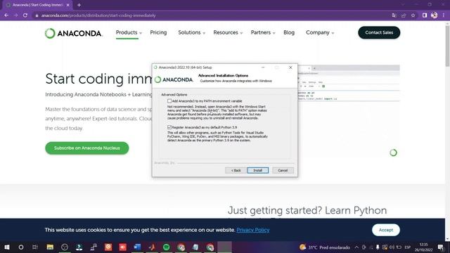 Como descargar e instalar ANACONDA en Windows 10/8/7 2023 para pc [32 y 64 bits] смотреть онлайн
