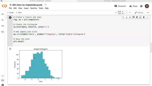 How to Create a Histogram using Matplotlib смотреть онлайн
