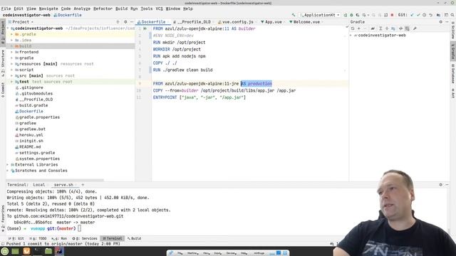 Ktor VueJS Heroku Docker Multistage Build смотреть онлайн