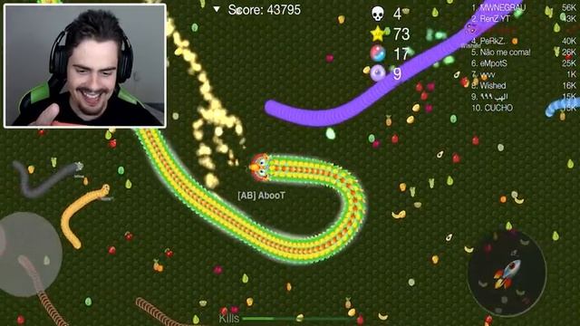 NOVAS COBRAS ESPECIAIS [ JOGO DA COBRINHA Wormate.io + WormsZone ] - Sneak.io смотреть онлайн