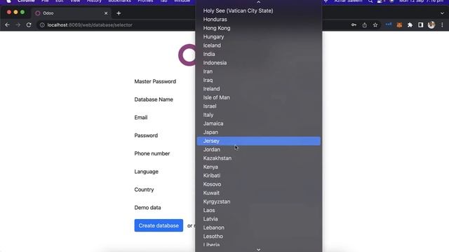 Create database for odoo 15 development смотреть онлайн