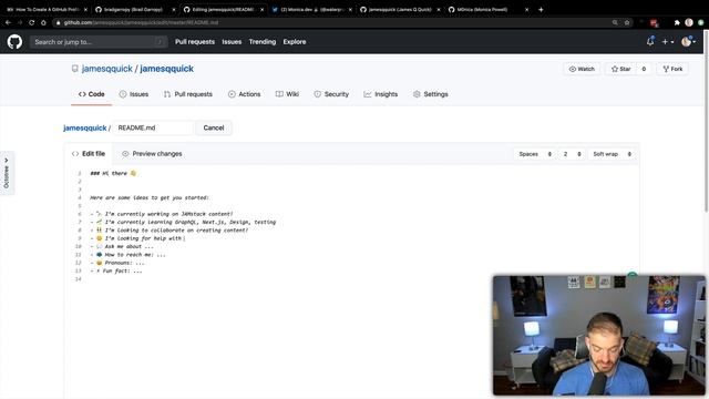 How To Create a Github Profile ReadMe смотреть онлайн