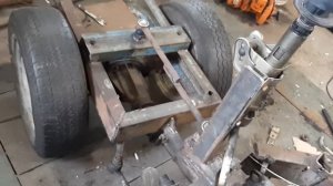 минитрактор 4×4 переломка своми руками часть 1.