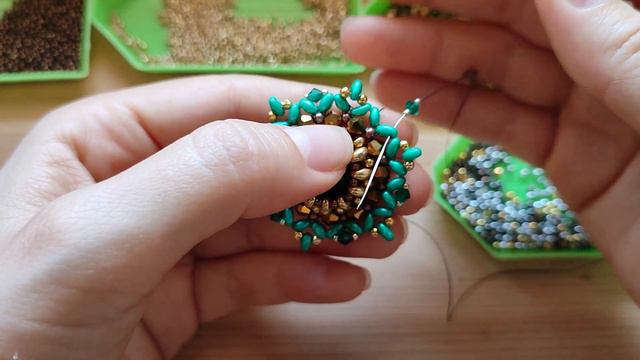 Серьги "Звезда востока". Мастер-класс. Часть 1/Earrings "Star of the East". Master Class. Part 1 смотреть онлайн