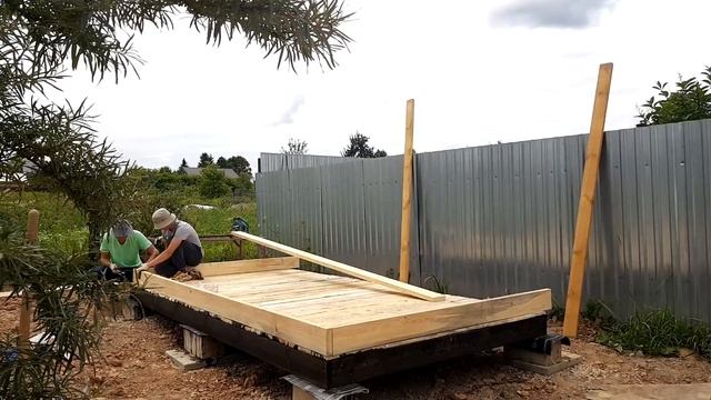 Подсобка своими руками. Бытовка. Хозблок 2на4.