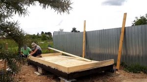 Подсобка своими руками. Бытовка. Хозблок 2на4.