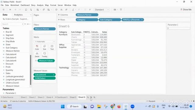 Using Top N in Sets to show relevant values of two Dimensions across sheets | Learn Tableau | смотреть онлайн