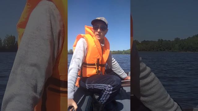 Первый выход на лодке флагман 320дк под мотором гладиатор 9.8 смотреть онлайн