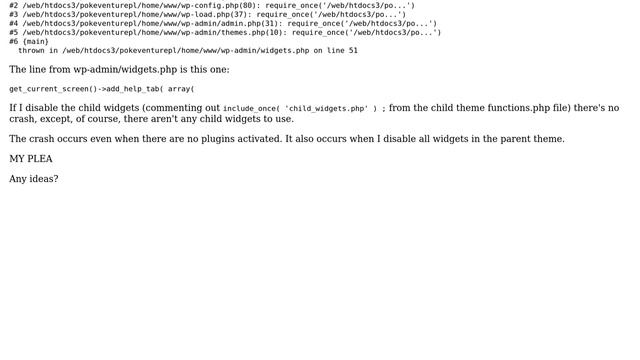 Wordpress: Fatal Error (Call to a member function... ) on production site, but not development site смотреть онлайн