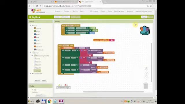 как использавать дату и время, в Mit App invertor 2 смотреть онлайн
